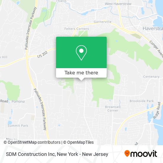 Mapa de SDM Construction Inc