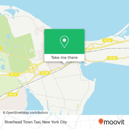 Mapa de Riverhead Town Taxi