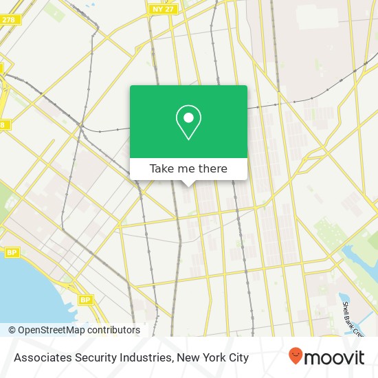 Associates Security Industries map