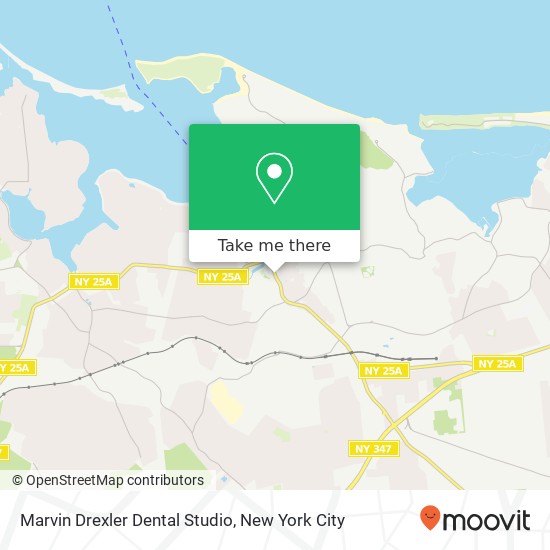 Mapa de Marvin Drexler Dental Studio