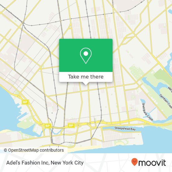 Adel's Fashion Inc map