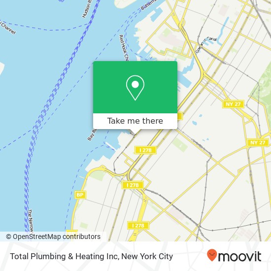 Total Plumbing & Heating Inc map