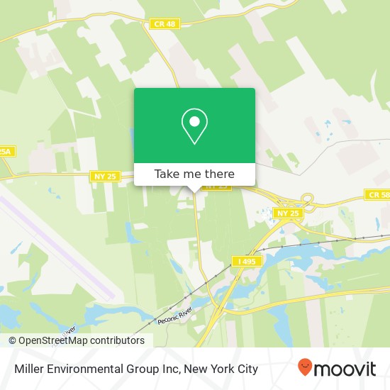 Miller Environmental Group Inc map