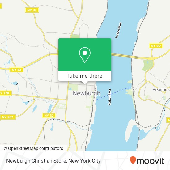 Newburgh Christian Store map