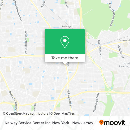 Kalway Service Center Inc map