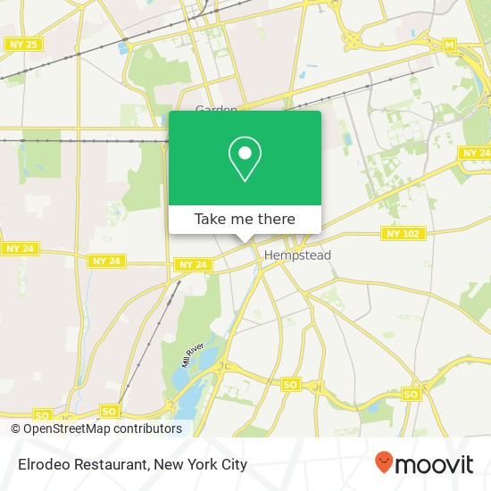 Mapa de Elrodeo Restaurant