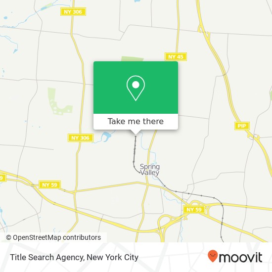 Mapa de Title Search Agency
