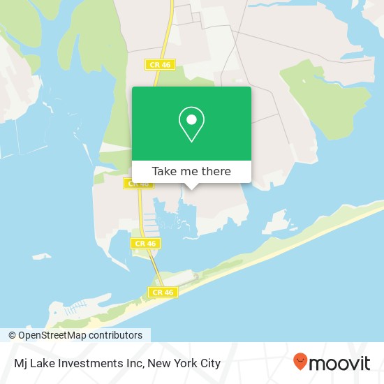 Mj Lake Investments Inc map
