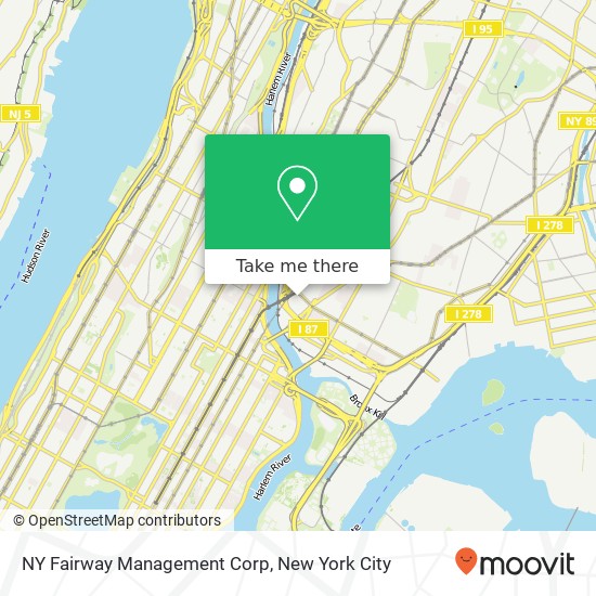 NY Fairway Management Corp map