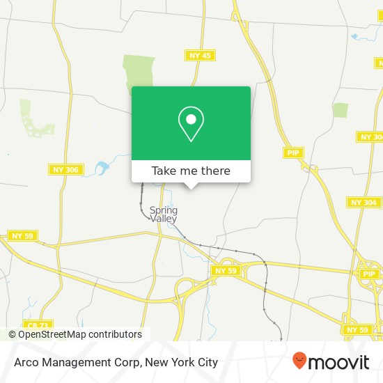 Arco Management Corp map