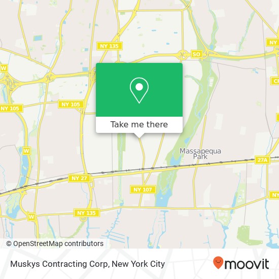 Mapa de Muskys Contracting Corp