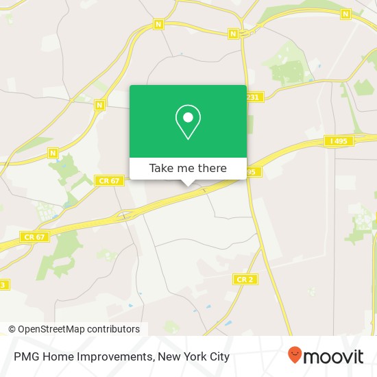 PMG Home Improvements map