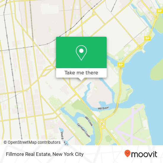 Mapa de Fillmore Real Estate