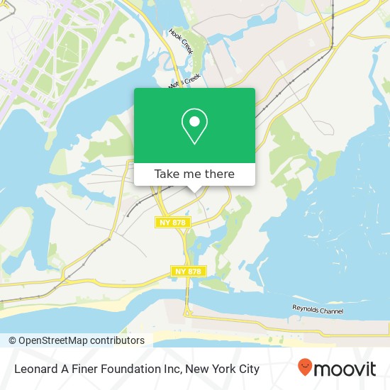 Mapa de Leonard A Finer Foundation Inc