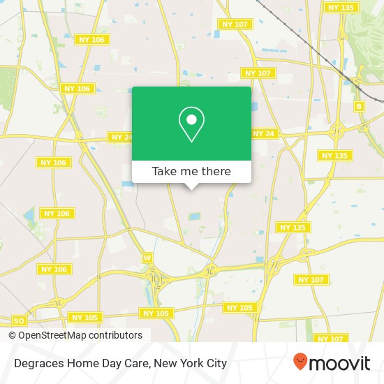 Degraces Home Day Care map