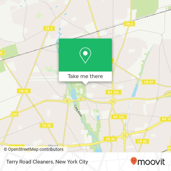 Mapa de Terry Road Cleaners