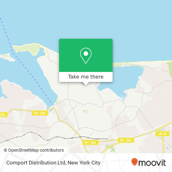 Mapa de Comport Distribution Ltd