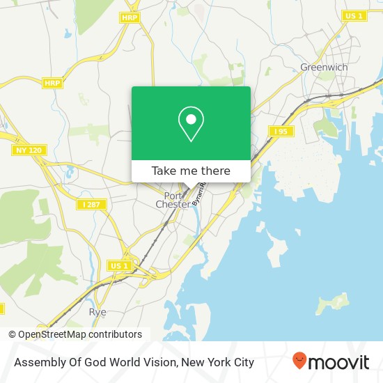 Mapa de Assembly Of God World Vision