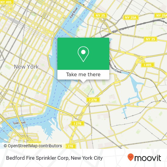 Mapa de Bedford Fire Sprinkler Corp