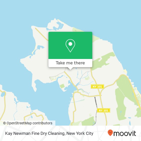 Kay Newman Fine Dry Cleaning map