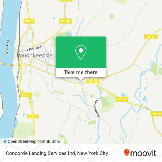 Concorde Lending Services Ltd map