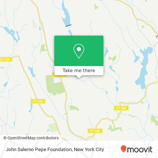 John Salerno Pepe Foundation map