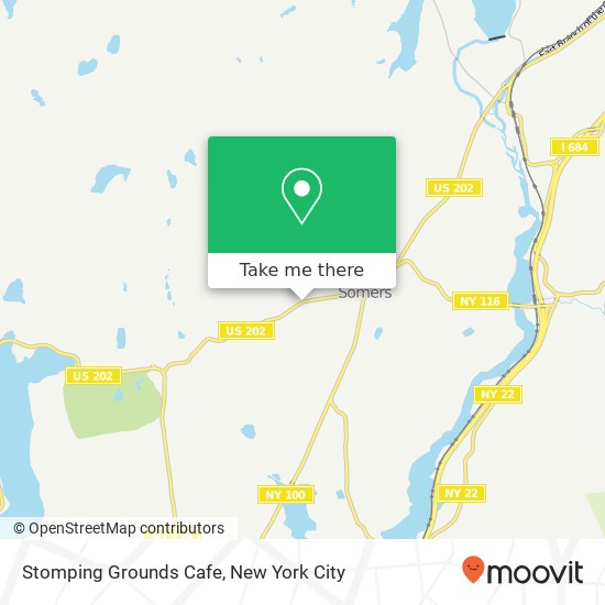 Mapa de Stomping Grounds Cafe