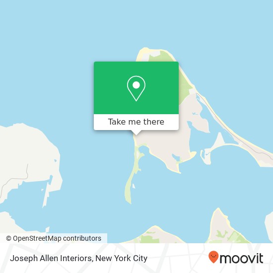 Joseph Allen Interiors map