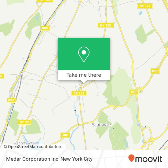 Medar Corporation Inc map