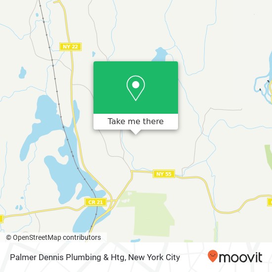 Palmer Dennis Plumbing & Htg map