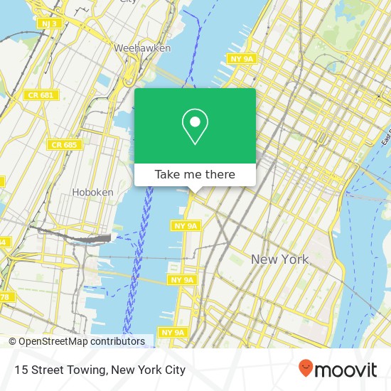 Mapa de 15 Street Towing
