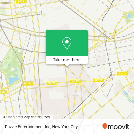 Mapa de Dazzle Entertainment Inc
