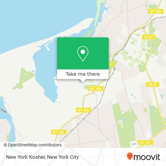 New York Kosher map