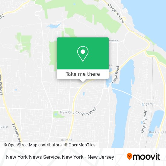 Mapa de New York News Service