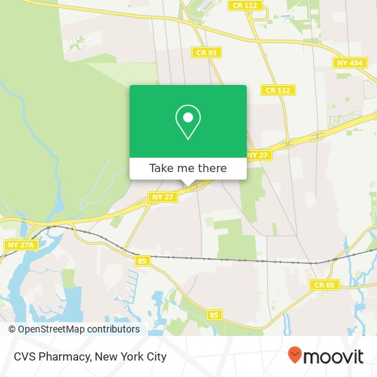 CVS Pharmacy map