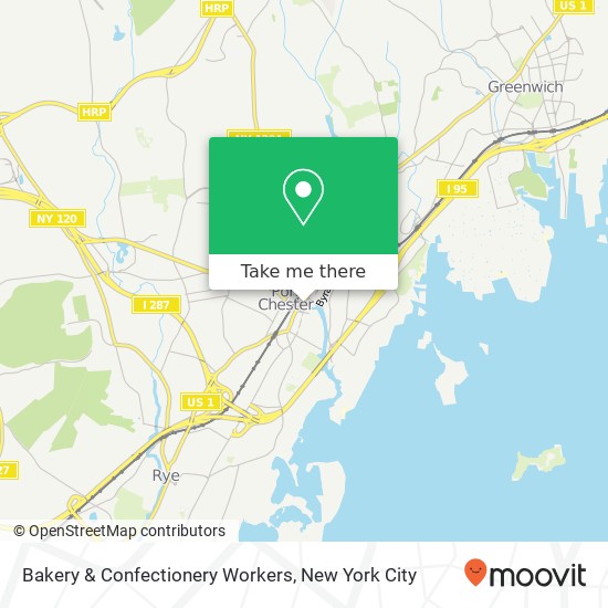 Bakery & Confectionery Workers map