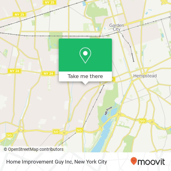 Mapa de Home Improvement Guy Inc