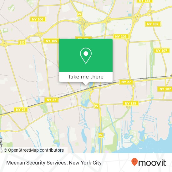 Meenan Security Services map