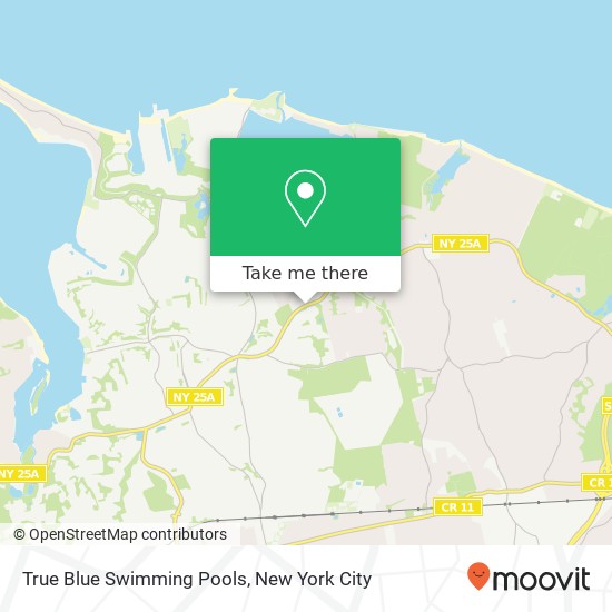 Mapa de True Blue Swimming Pools