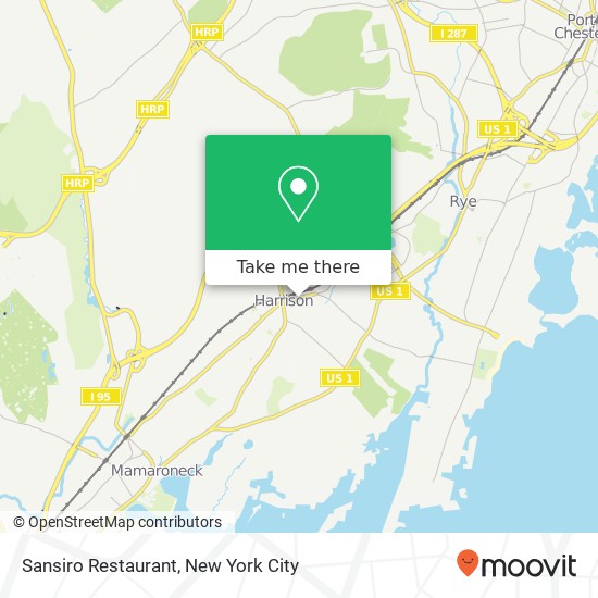 Sansiro Restaurant map