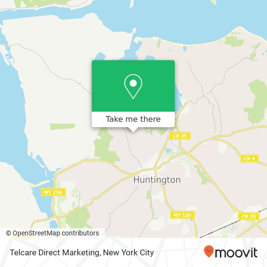 Telcare Direct Marketing map