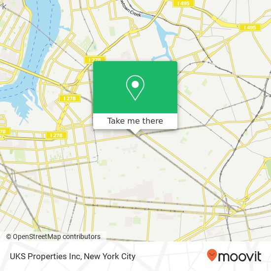 UKS Properties Inc map