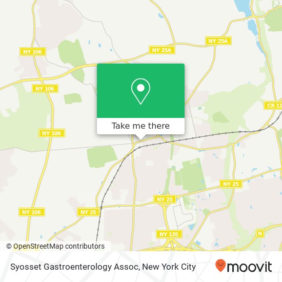 Mapa de Syosset Gastroenterology Assoc