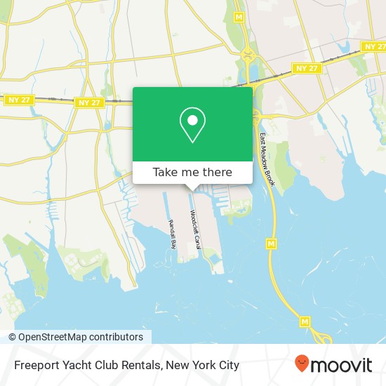 Mapa de Freeport Yacht Club Rentals