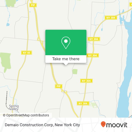 Mapa de Demaio Construction Corp