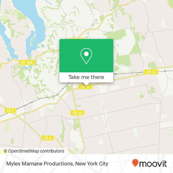 Myles Marnane Productions map