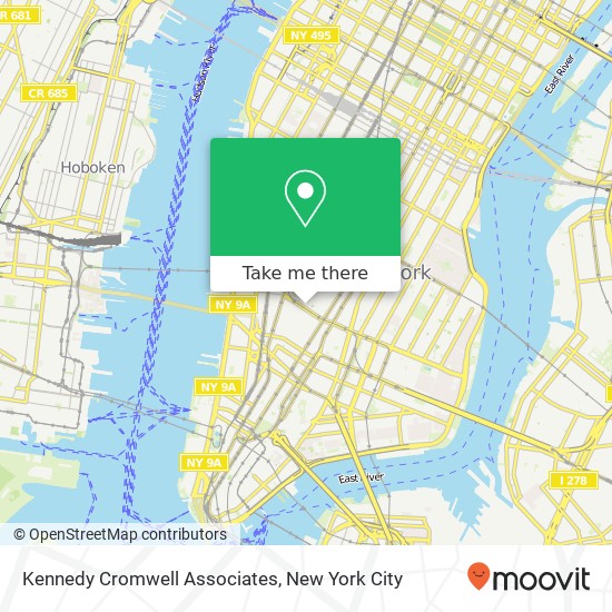 Mapa de Kennedy Cromwell Associates