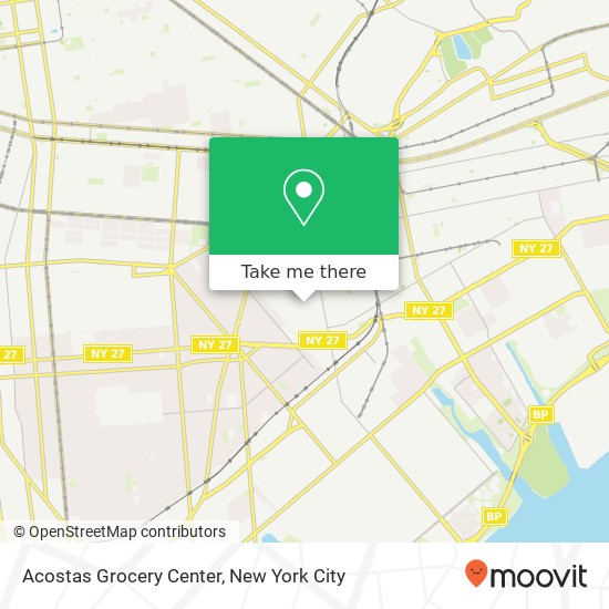 Acostas Grocery Center map