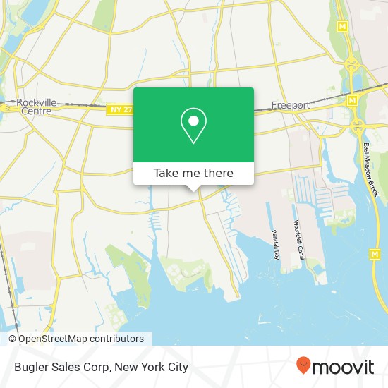 Bugler Sales Corp map