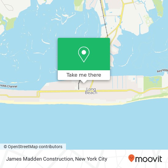 Mapa de James Madden Construction